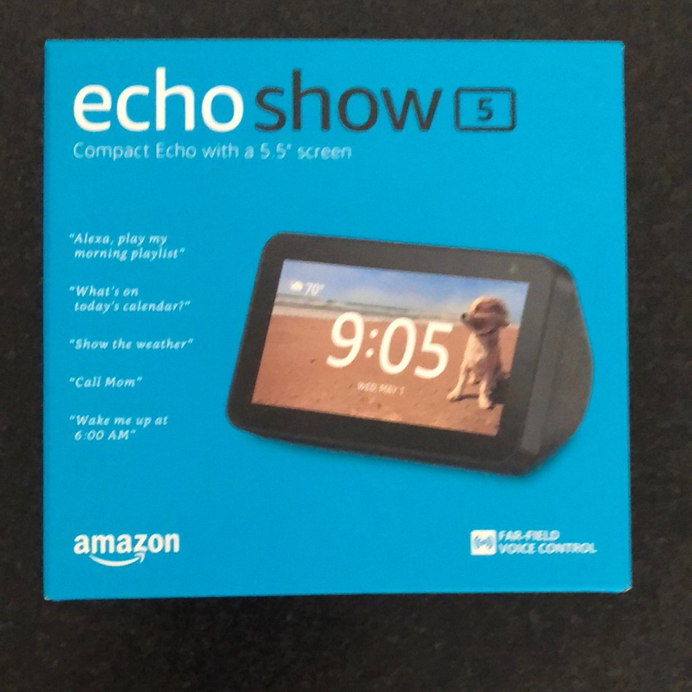 Amazon Echo Show 5 - Black New In Box